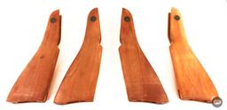 Four Thompson Machine Gun Buttstocks