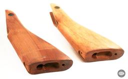 Four Thompson Machine Gun Buttstocks