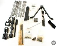 Assorted MG42 Machine Gun Parts