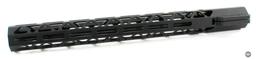 Guntec USA 15? AIR-LOK Series M-Lok Compression Free Floating Handguard w/ Monolithic Top Rail Ge...