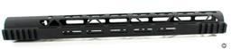 Guntec USA 15? AIR-LOK Series M-Lok Compression Free Floating Handguard w/ Monolithic Top Rail Ge...
