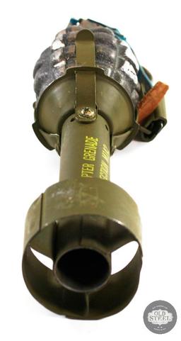 MK2 Training Grenade (Inert) in M1A2 Grenade Adaptor