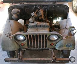 US Army M38A1 Jeep - July 1953 - Bill of Sale