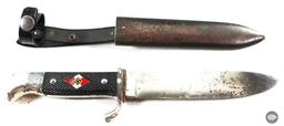 Hitlerjugend Knife and Scabbard