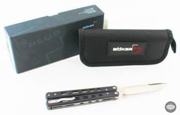 Boker Plus Balisong Knife - D2 Steel - G10 Grips