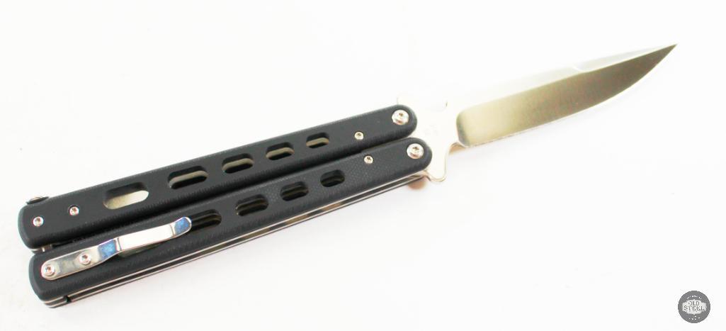 Boker Plus Balisong Knife - D2 Steel - G10 Grips