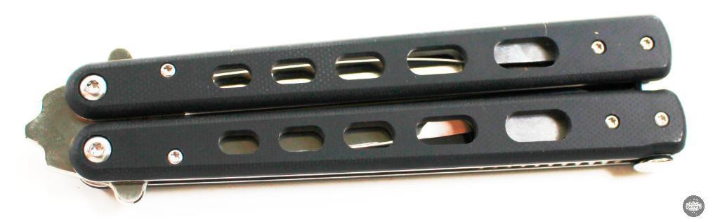 Boker Plus Balisong Knife - D2 Steel - G10 Grips