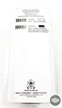 Sealed Springfield XD-S Magazine - .45 ACP - 7-Round Capacity