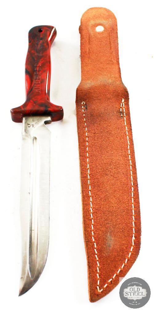 WWII US Anderson Custom Fighting Knife - Rare