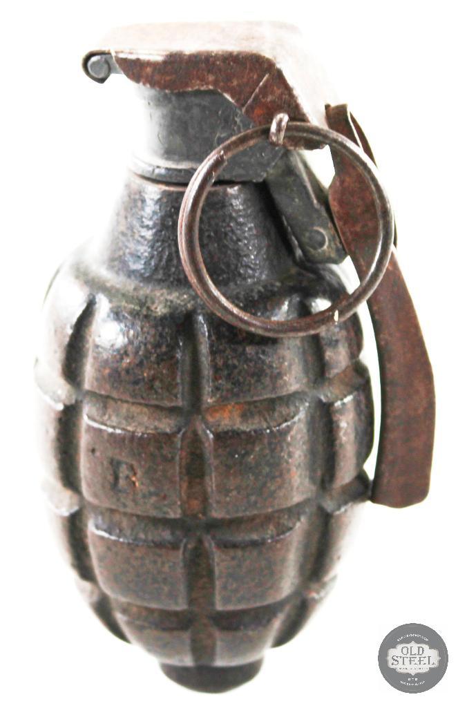 Inert US Mk. I Fragmentation Grenade - WWI - RARE