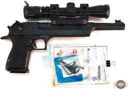 10" Desert Eagle with Optic and Hard Pistol Case - .44 MAG
