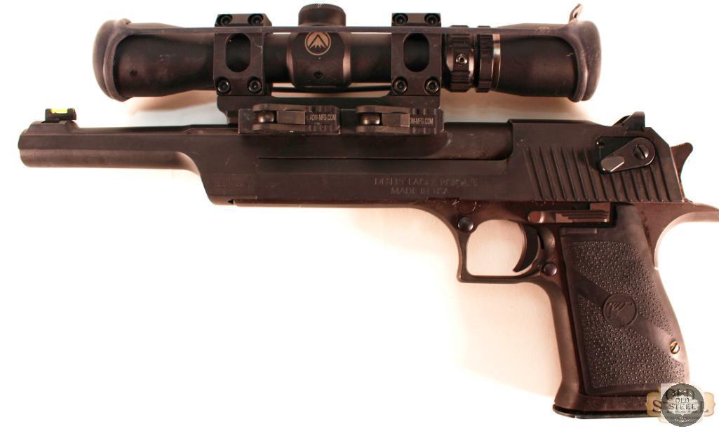 10" Desert Eagle with Optic and Hard Pistol Case - .44 MAG