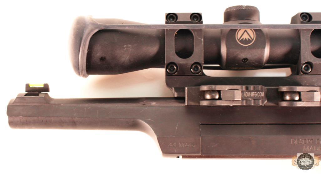 10" Desert Eagle with Optic and Hard Pistol Case - .44 MAG