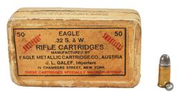 Collectable Box of Eagle .32 S&W Rifle Ammunition 36rds