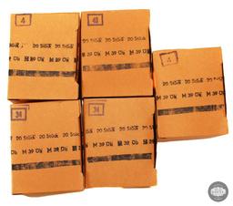 5 Boxes 7.62x54R FMJ Steel Case Ammunition 80 Rounds