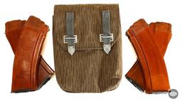 4x Bakelite AKM Magazines and Strichtarn Pouch - 7.62x39 - 30 Round Capacity