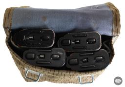 4x Bakelite AKM Magazines and Strichtarn Pouch - 7.62x39 - 30 Round Capacity