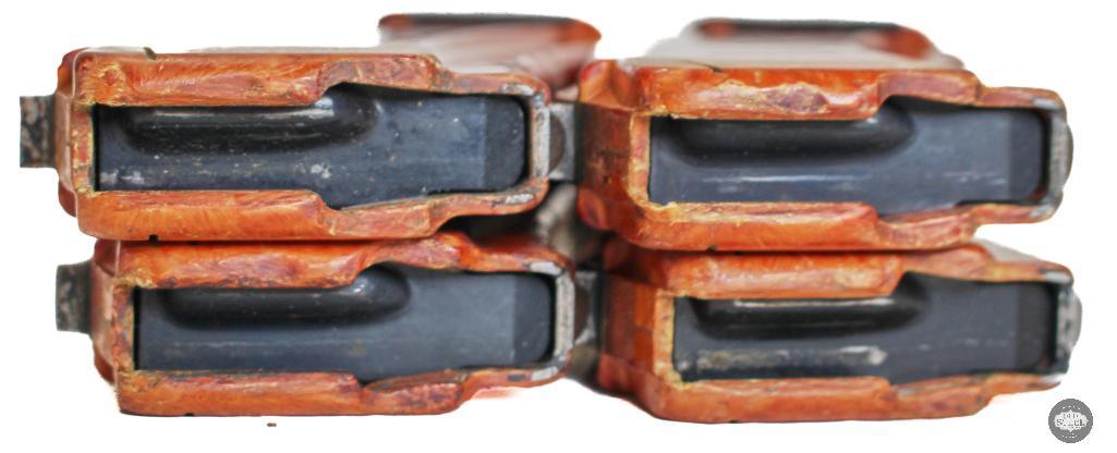 4x Bakelite AKM Magazines and Strichtarn Pouch - 7.62x39 - 30 Round Capacity