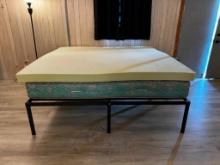 LUCID 4-Inch Memory Foam Gel-Infused Mattress Topper, King Size (Pickup in Bauxite)