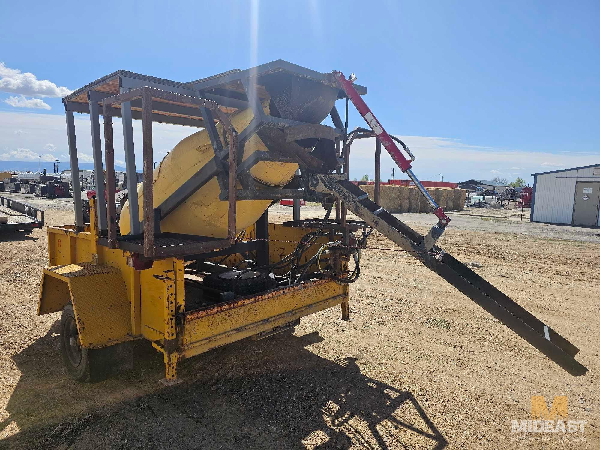 Trailer Mounted Concrete Mixer