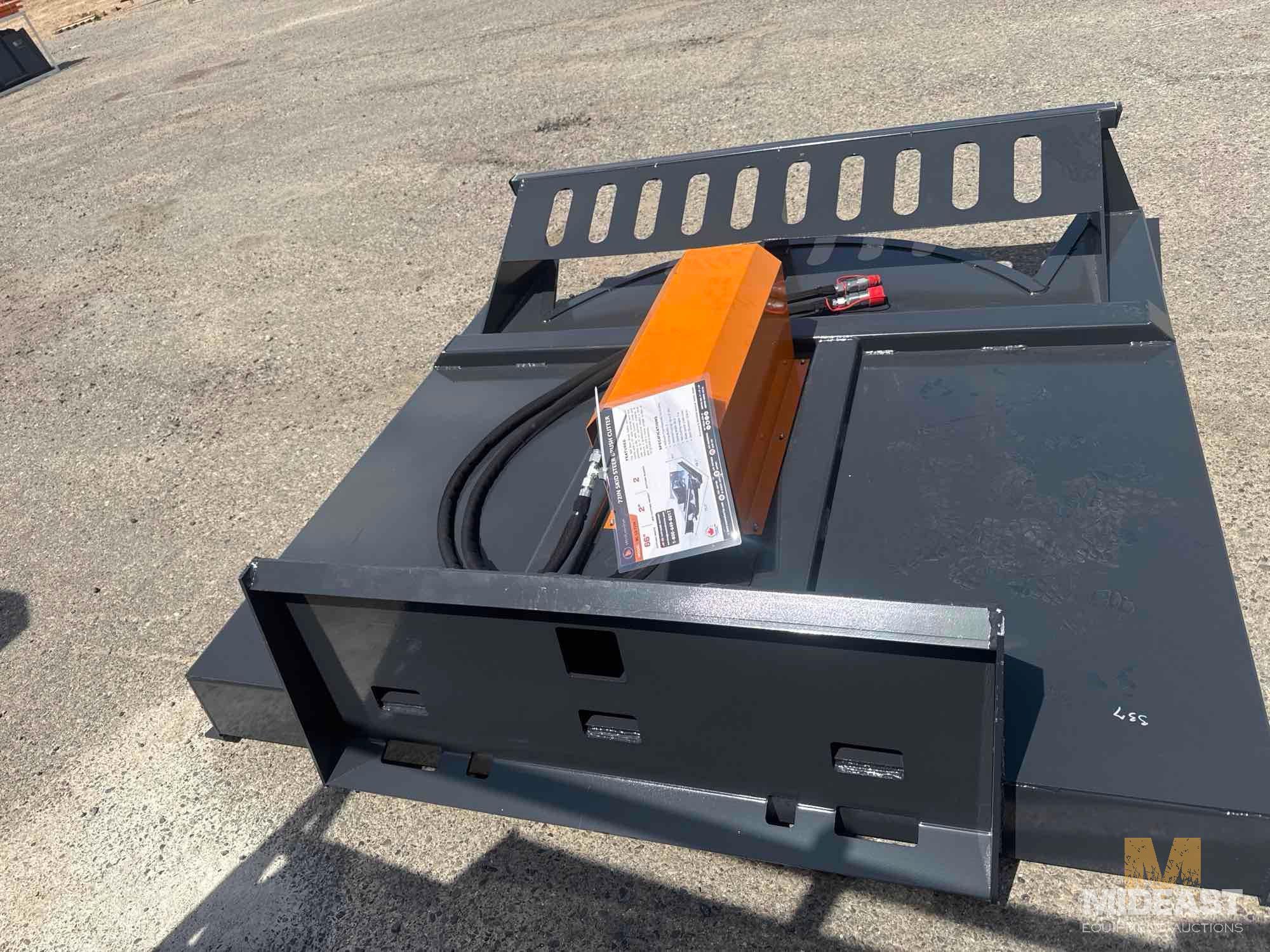72 IN Skid Steer Brush Cutter