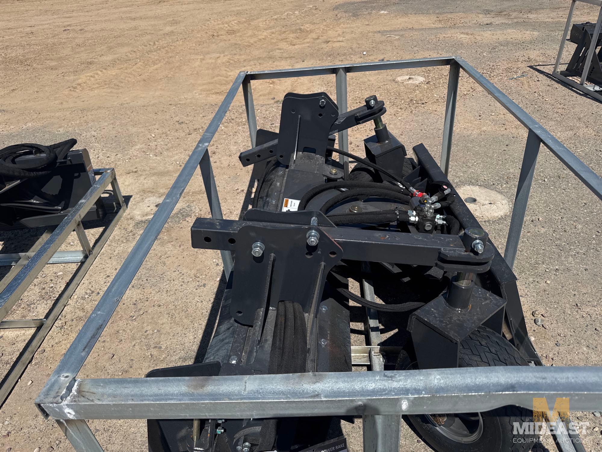 Skid Steer Power Rake