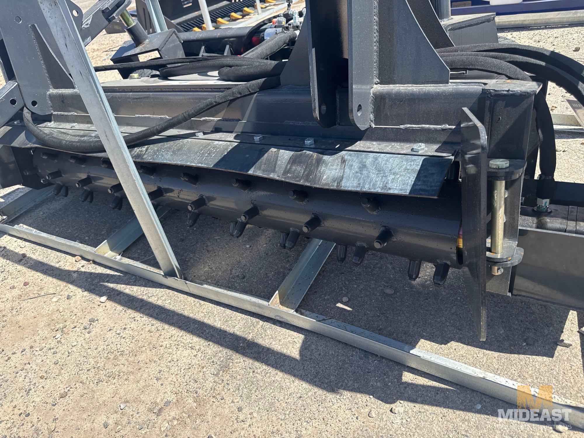 Skid Steer Power Rake