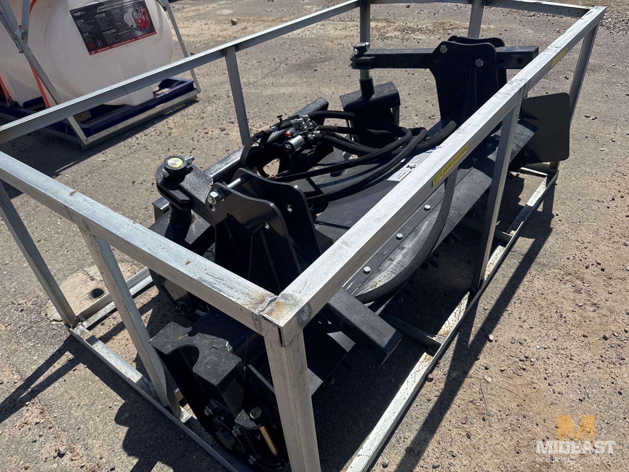 Skid Steer Power Rake