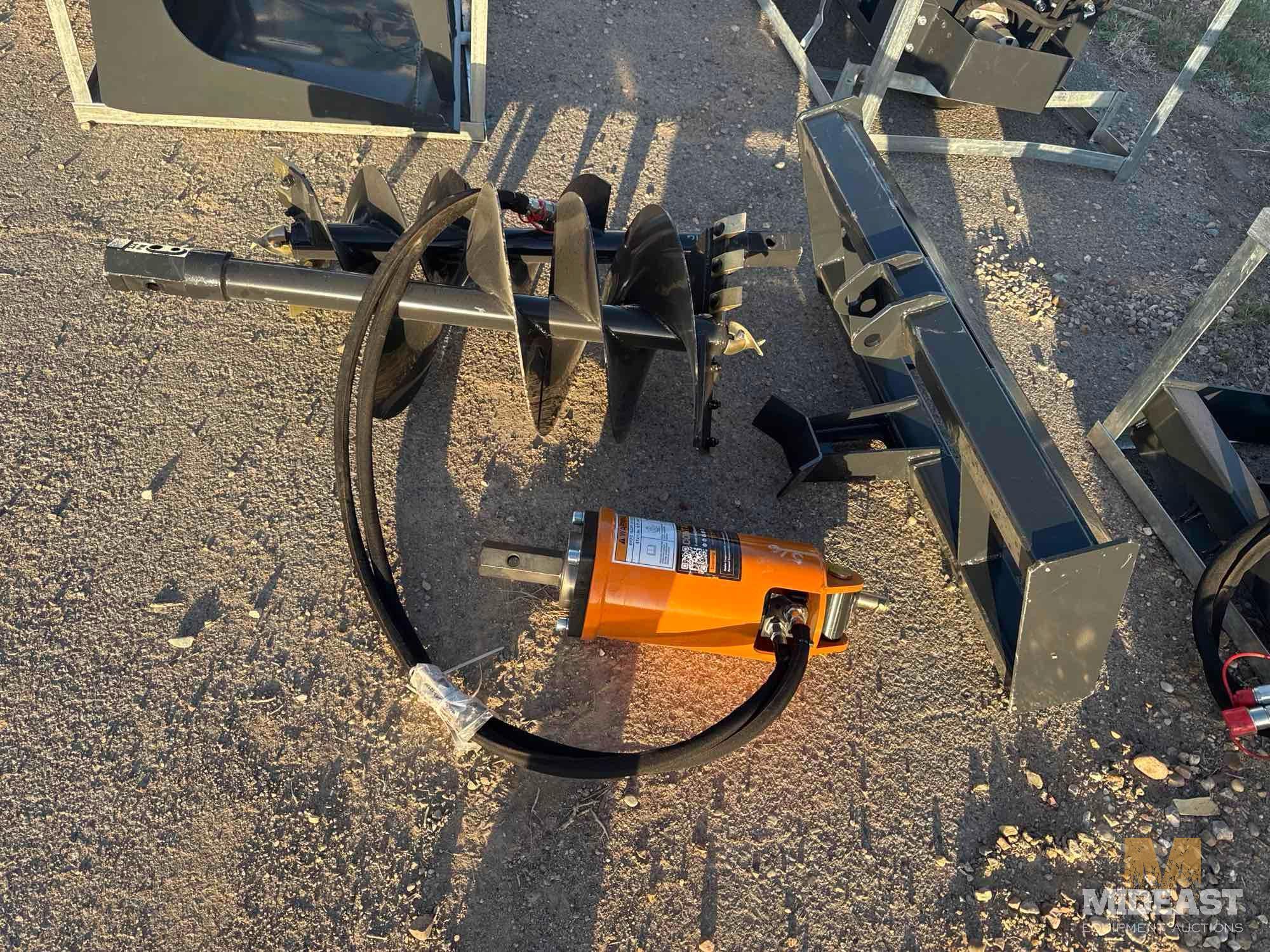 Skidsteer Auger Attachment (New)