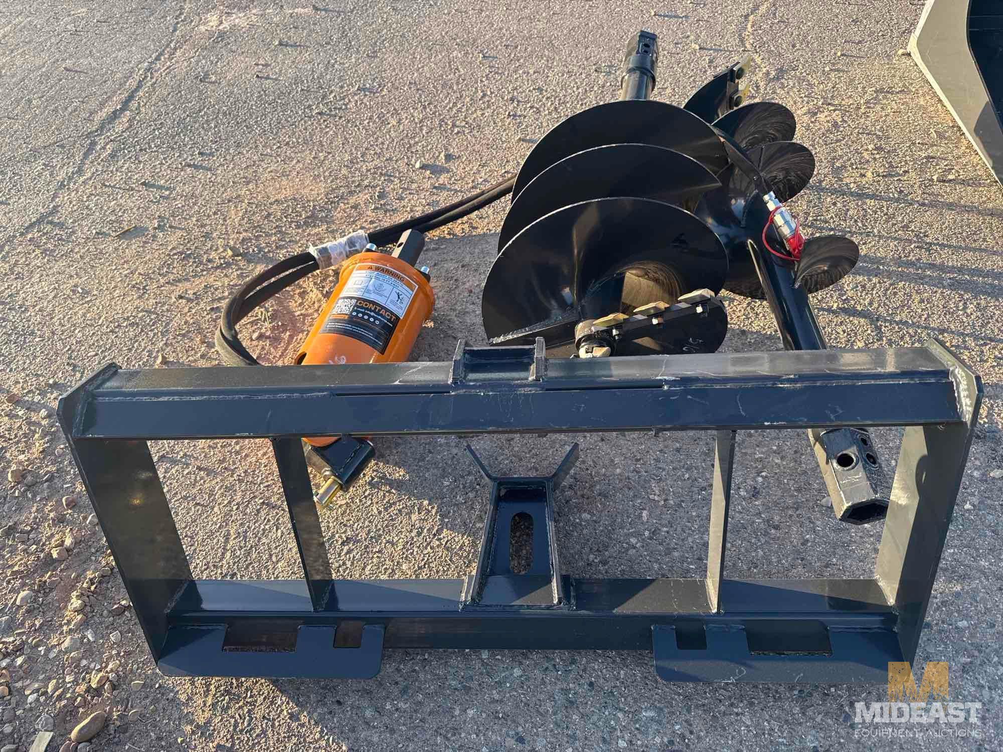 Skidsteer Auger Attachment (New)