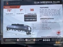72 IN. Skid Steer Tiller