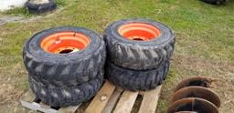 Kubota SSL 65 wheels 16" ( pair of 4 )