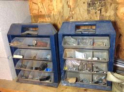 Two organizers loaded, tow strap, saw blades and strips