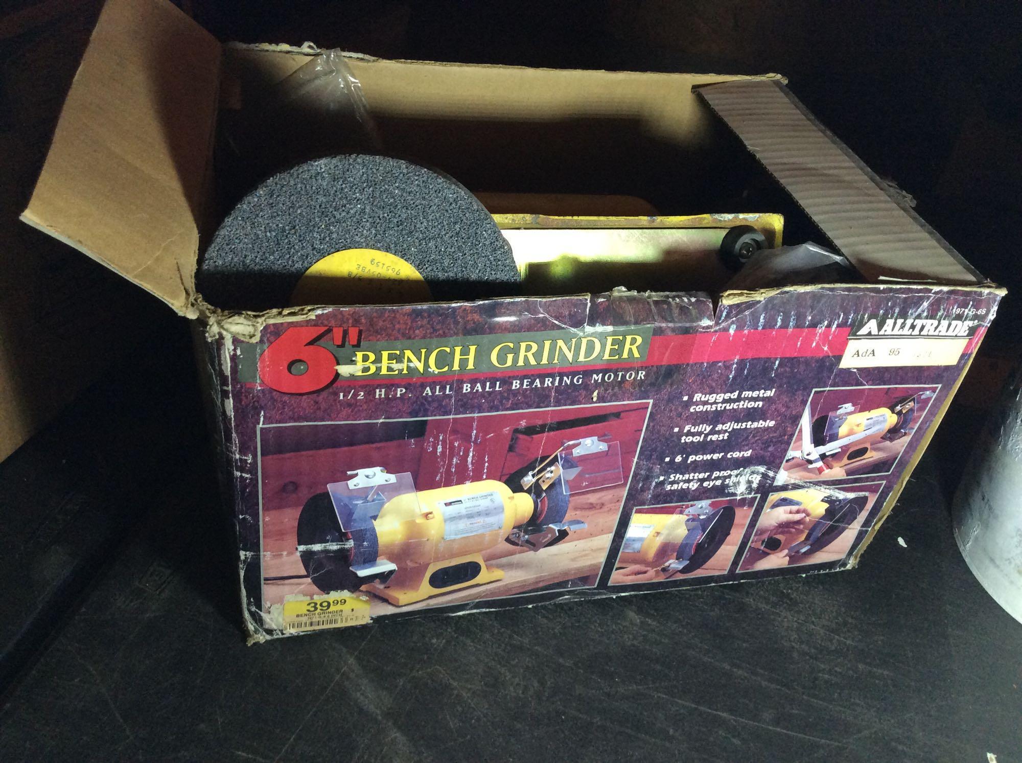 6 inch bench grinder