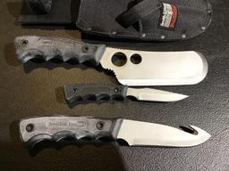 Smith and Wesson campfire series knife set