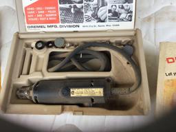 Two Dremel tools