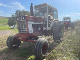 IH 1066 cab tractor