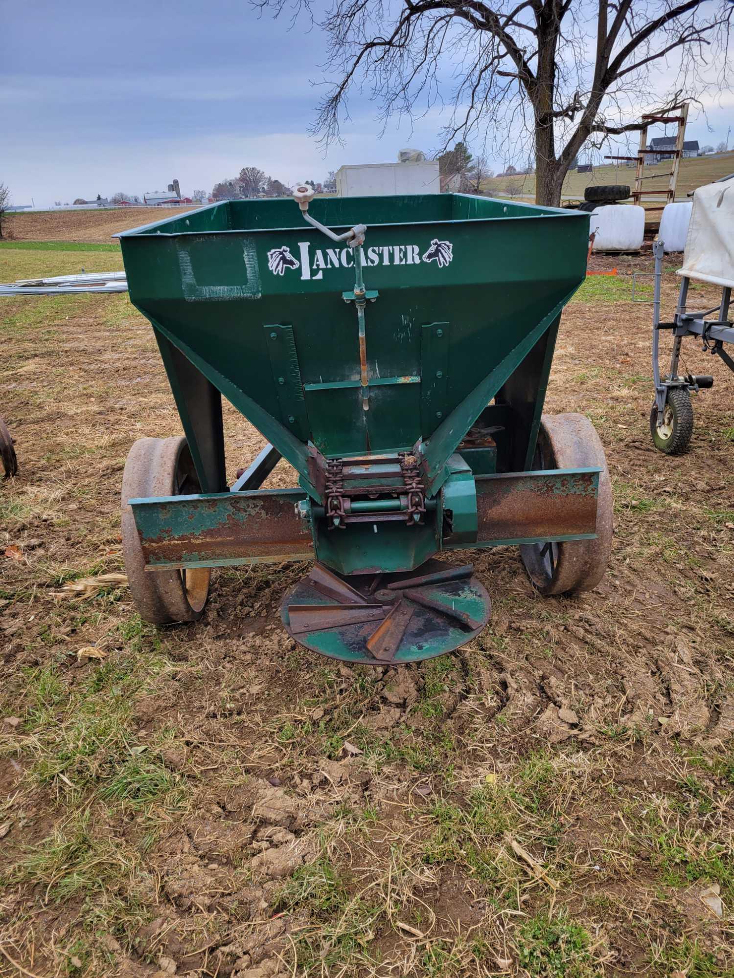 Lancaster fertilizer spreader