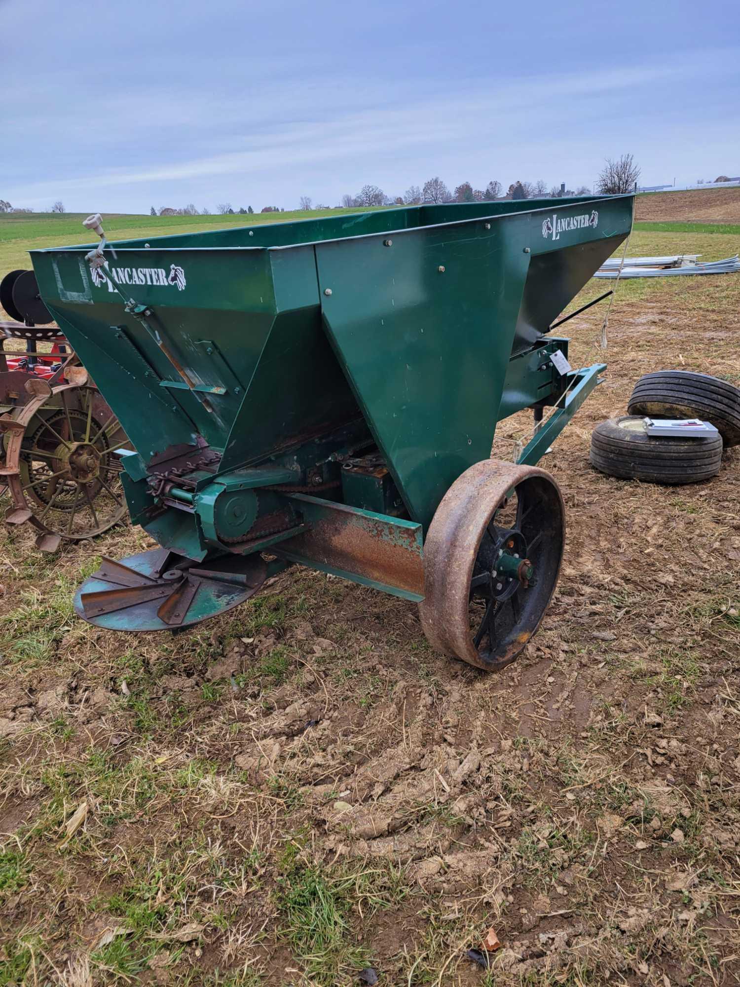 Lancaster fertilizer spreader