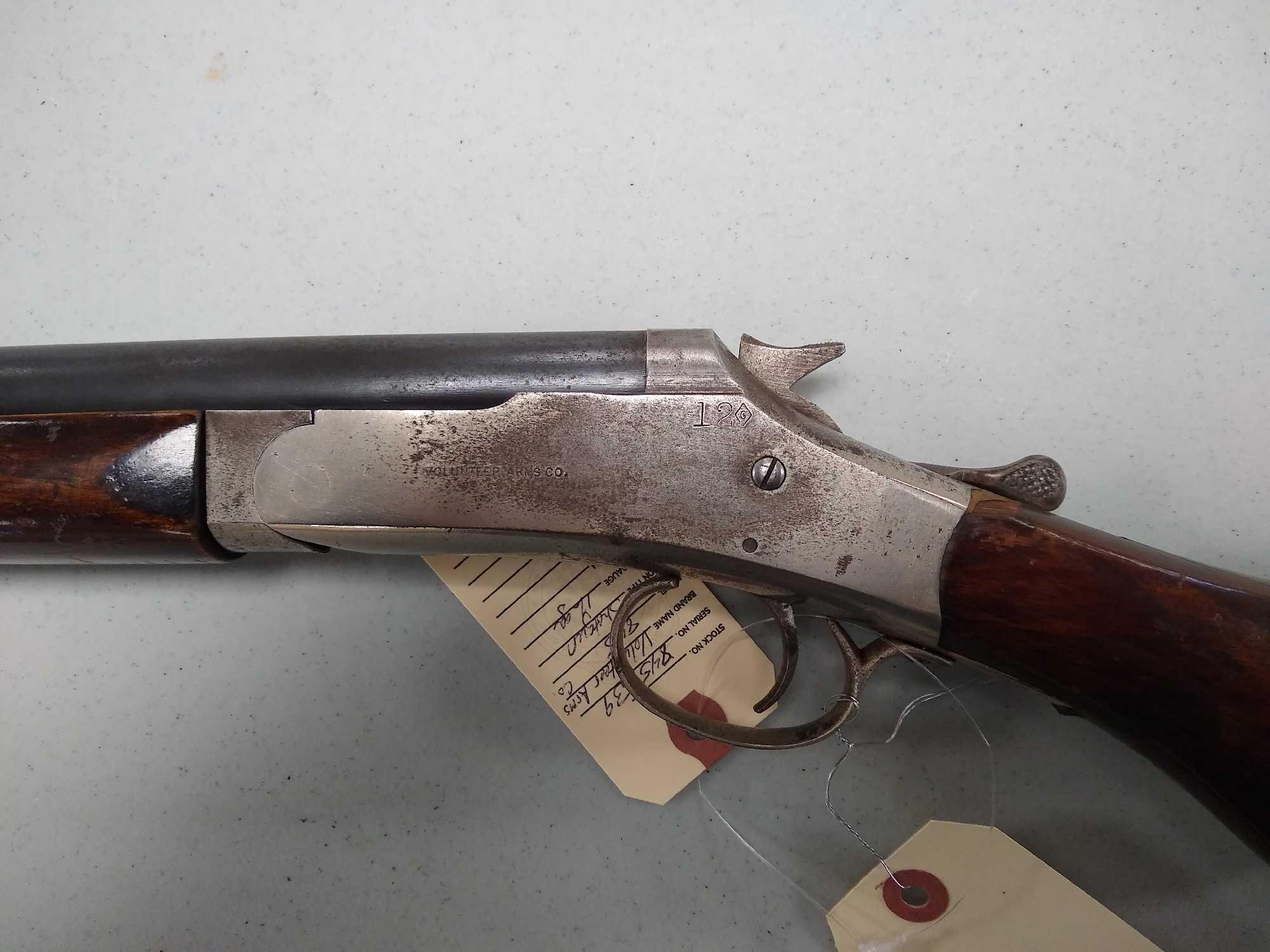 Volunteer Arms Break Action 12 GA Shotgun
