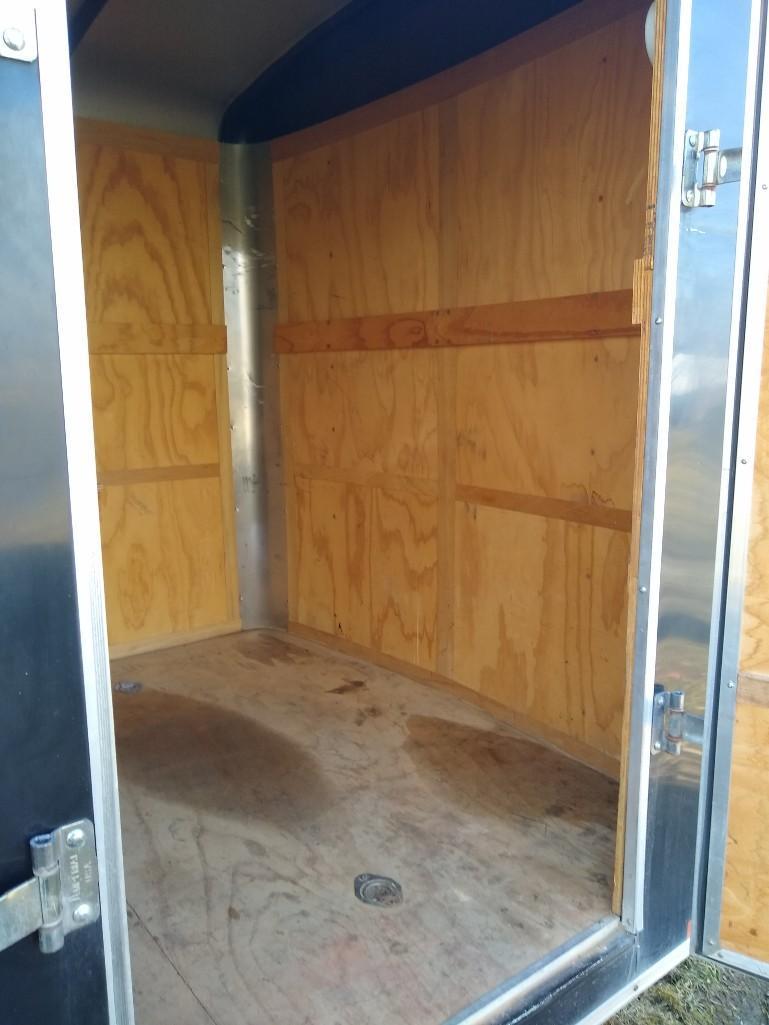 2009 Black Carry-On Cargo Enclosed Trailer 7X14
