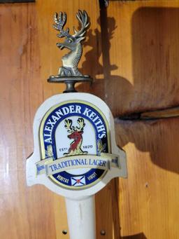 Alexander Keith's beer tap handle