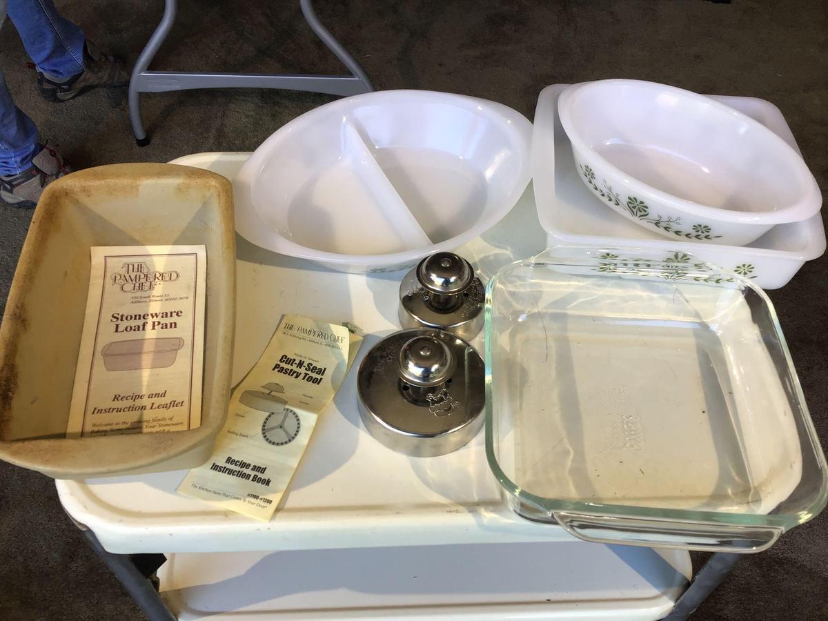 Pyrex, pampered chef and other kitchen items