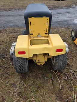 Cub cadet 126 starts runs drives and mows