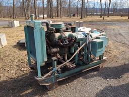 Kurtz & Root 60kw generator Chevy LP engine