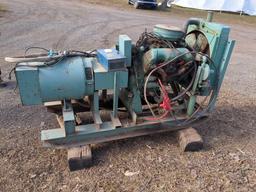 Kurtz & Root 60kw generator Chevy LP engine