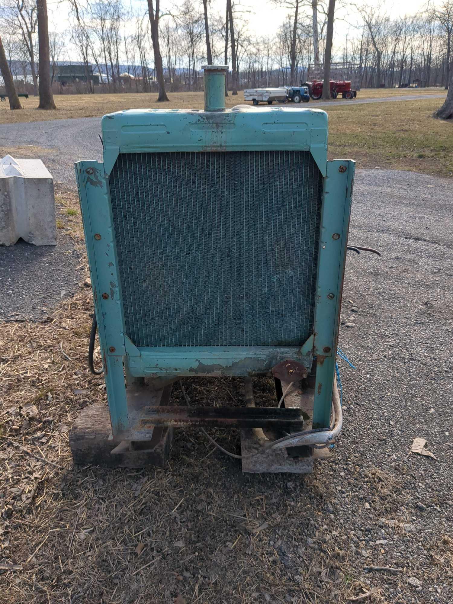Kurtz & Root 60kw generator Chevy LP engine
