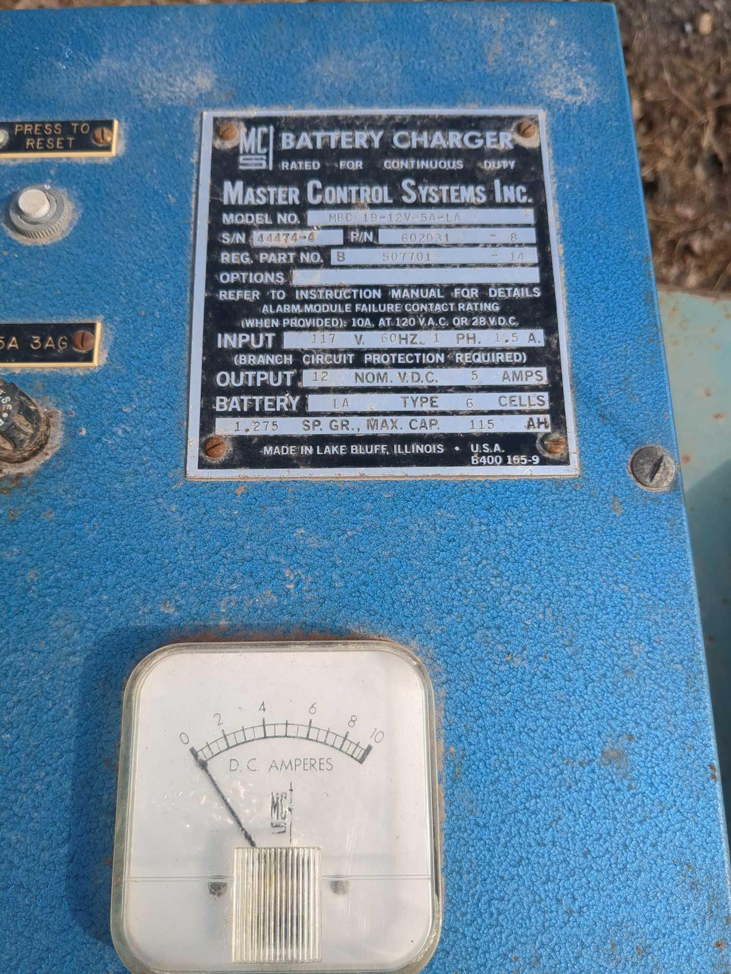 Kurtz & Root 60kw generator Chevy LP engine