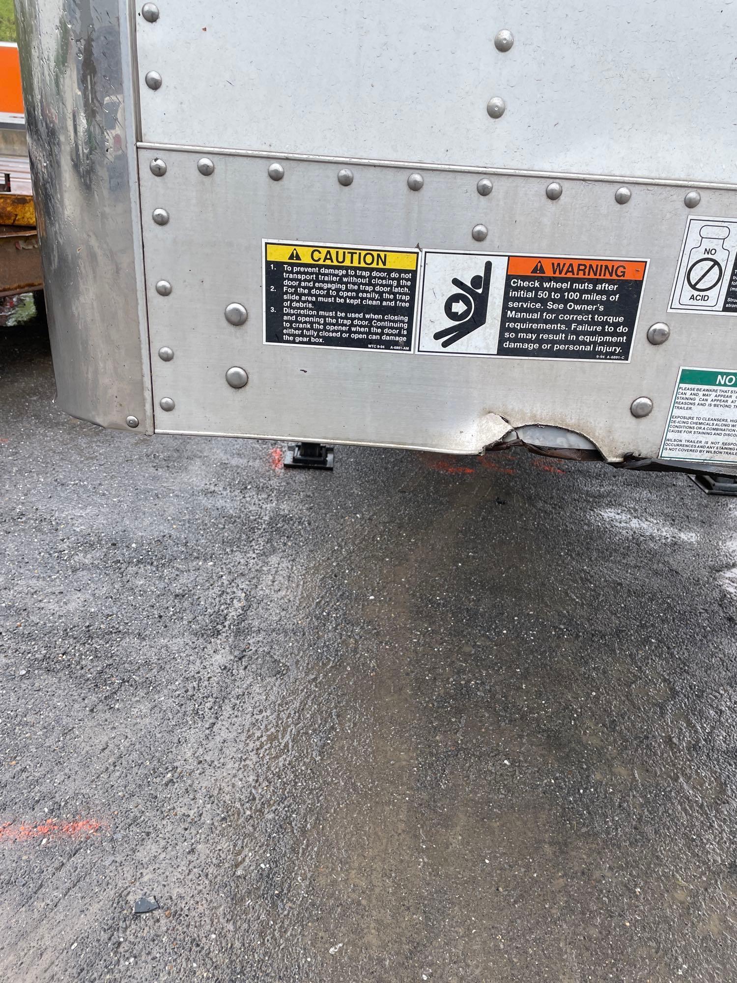 hopper bottom trailer