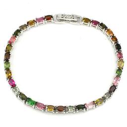Natural Multi Gemstone Bracelet